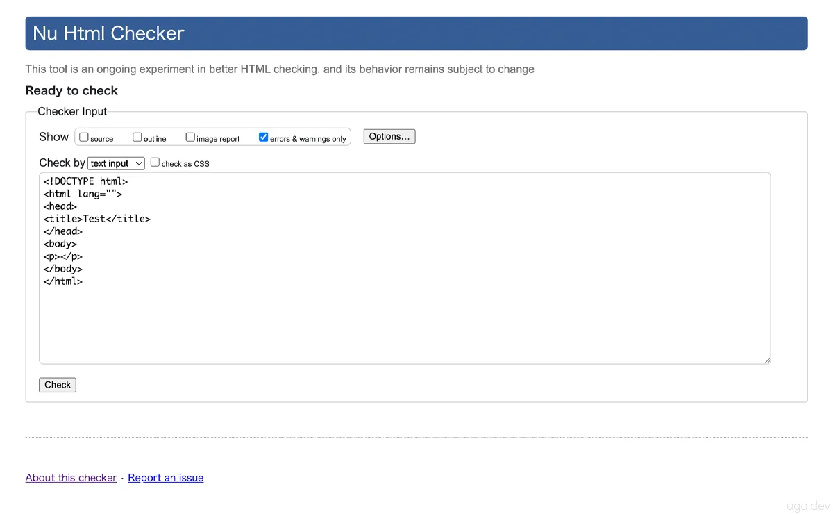 Nu Html Checkerをローカルで使う方法 2分でできるセットアップ | Tech